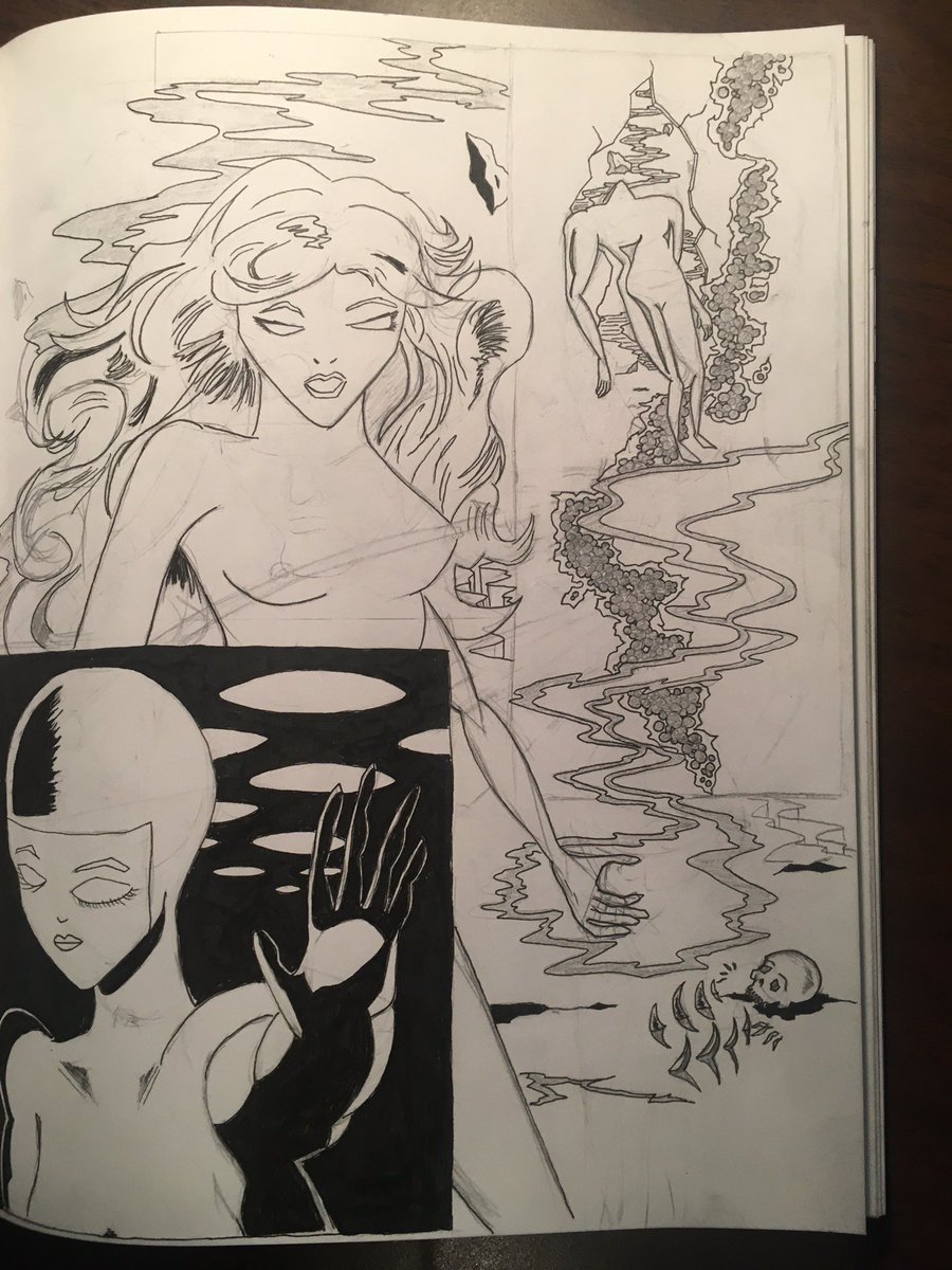 wrong___brain's tweet photo. this next issue feels like it’s taking forever, but I feel like they all do before they’re done,... https://t.co/DVv8RHu0wA