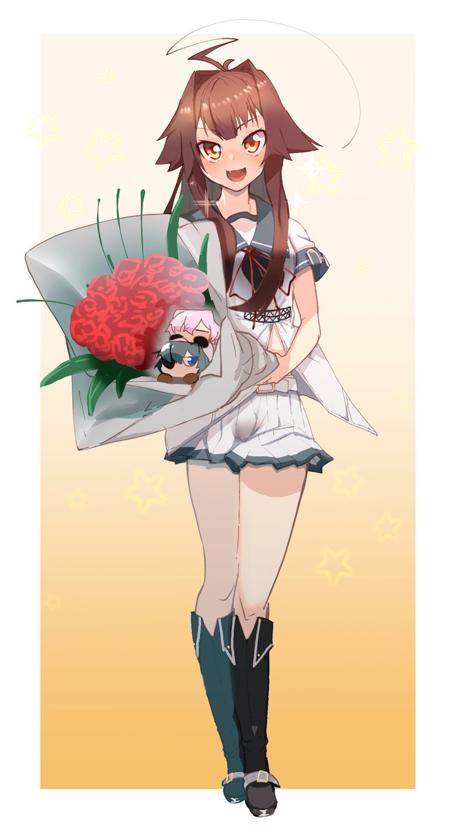球磨改二実装おめでとう そしてugume先生ありがとう ありがとう 白鐘レイ Skeb作業中のイラスト 球磨改二実装おめでとう そしてugume先生ありがとう ありがとう 白鐘レイ Skeb作業中のイラスト