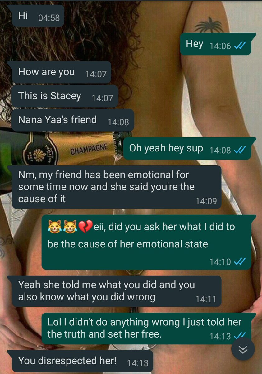 CreamyWilder's tweet photo. Girls can't be turned down by guys? Why is her friend attacking me eii😁 https://t.co/Oziw9hUndm