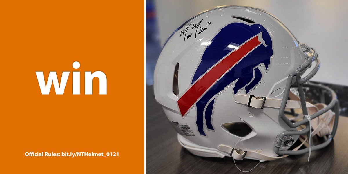 NorthtownAuto's tweet photo. FOLLOW us @northtownauto &amp; RT for your chance to win a Matt Milano autographed Buffalo Bills helmet! 🎉  🏈

* One winner selected Friday, Jan. 15th https://t.co/7k2C8jIdGf
