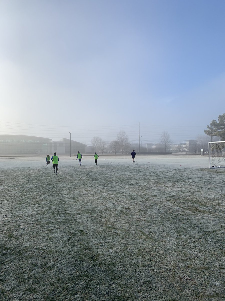 josh__horne's tweet photo. First day of the spring season and first session of 2021. Chilly one, but great to be back out there! ⚽️🐴 https://t.co/prm0dWqwm7