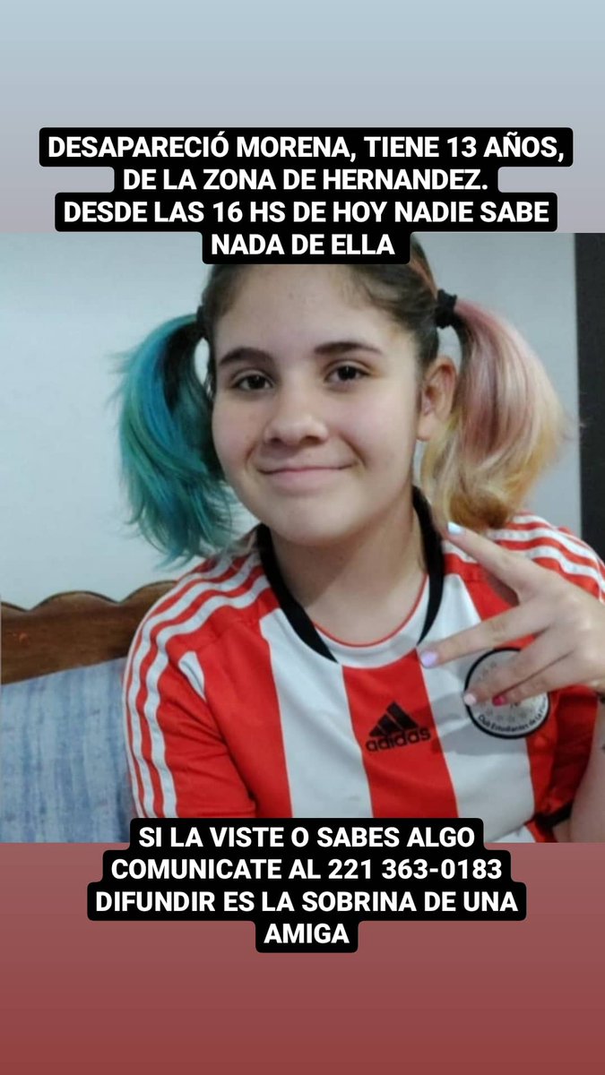 Si la viste, llamen al 911