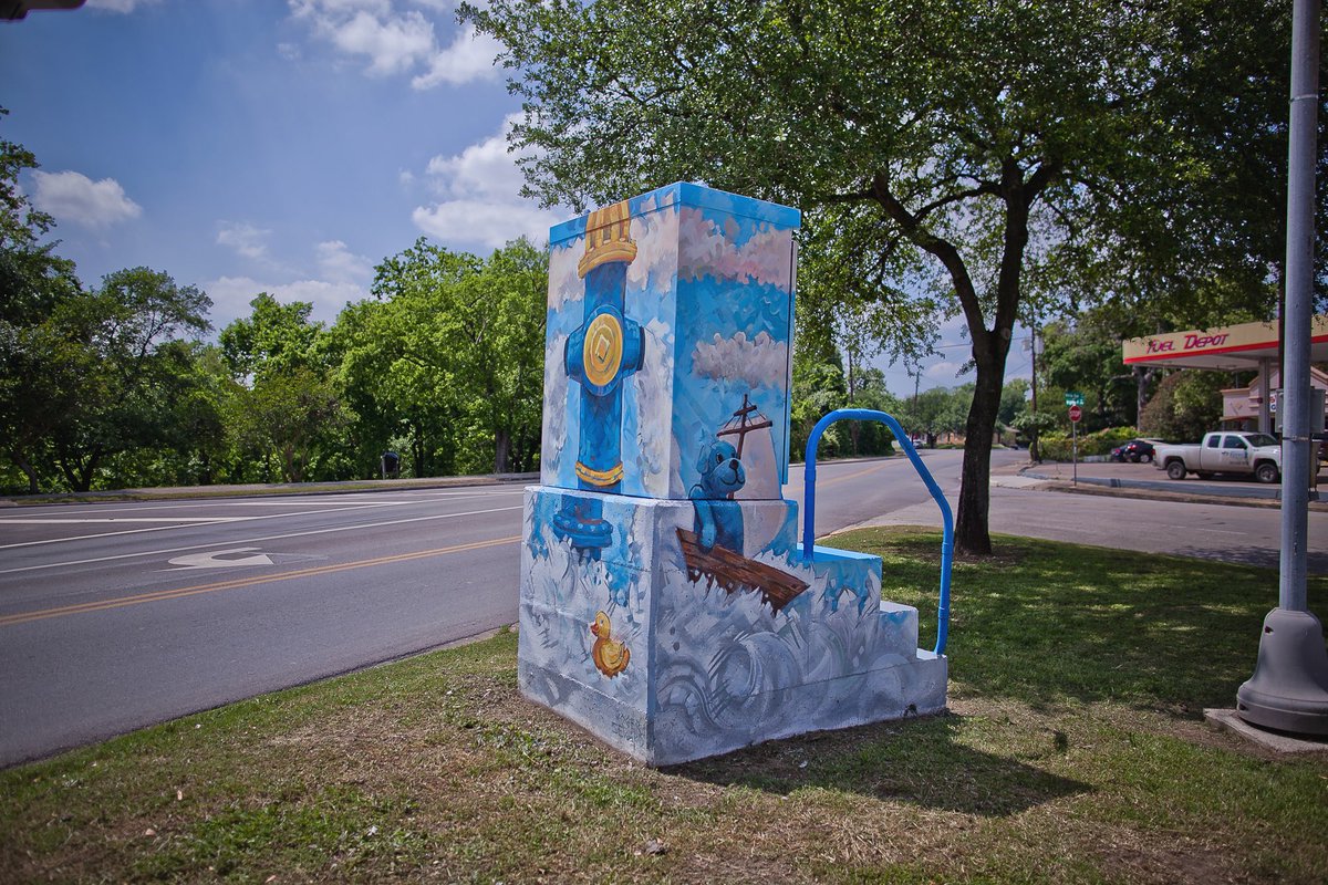 minimurals's tweet photo. We've got a #MiniMural for every holiday, even #NationalRubberDuckyDay!
🎨 @RogerSewardArt
📍 Houston Ave @ White Oak, Houston, TX (decommissioned)
🗂 @UPArtStudio1
📈 Supported by: APG Grant, Heights
📅 Year: 2016
📸 Morris Malakoff
#minimuralshou #houston #upartstudio https://t.co/uTBC9mhrq5