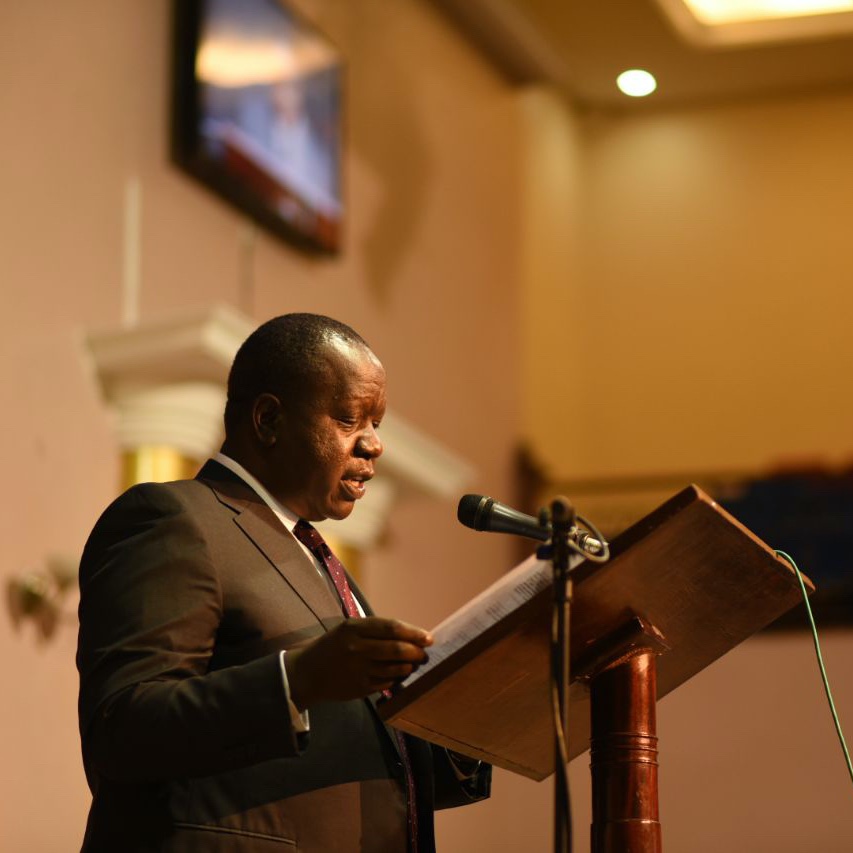 Sixemscentre's tweet photo. "Will your anchor hold? Leadership must be anchored in values. 
When compromise knocks your door everyday, will your anchor hold?" 
@FredMatiangi
 says the answer is in 'What Sustains a Spiritual Leader'
 
#SustainedSpiritualLeadership
#GetYourCopy https://t.co/3vKBuaj8fo
