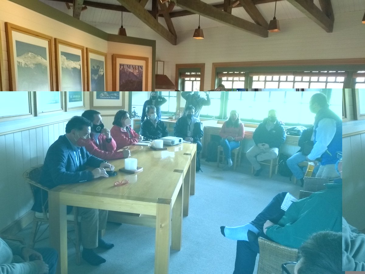 #Chaitén | Nuestra alcaldesa <a href="/ClaraChaiten/">Alcaldesa Clara Lazcano</a>, participa del Gabinete del Agro en dependencias de Conaf.