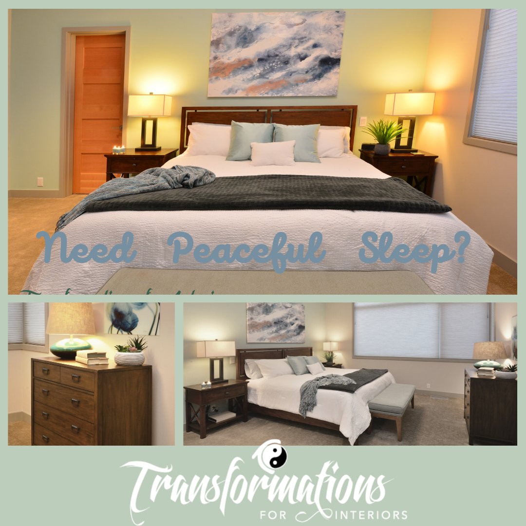Trouble sleeping? Many of us place our bedroom dead last in the hierarchy of budgeting for our home’s decor. Need help? Contact us through our website: TFI.design #interiordesign #interiordesigner #fengshui #beautifulbedrooms #calmingbedrooms #sleepsanctuary #Seattle