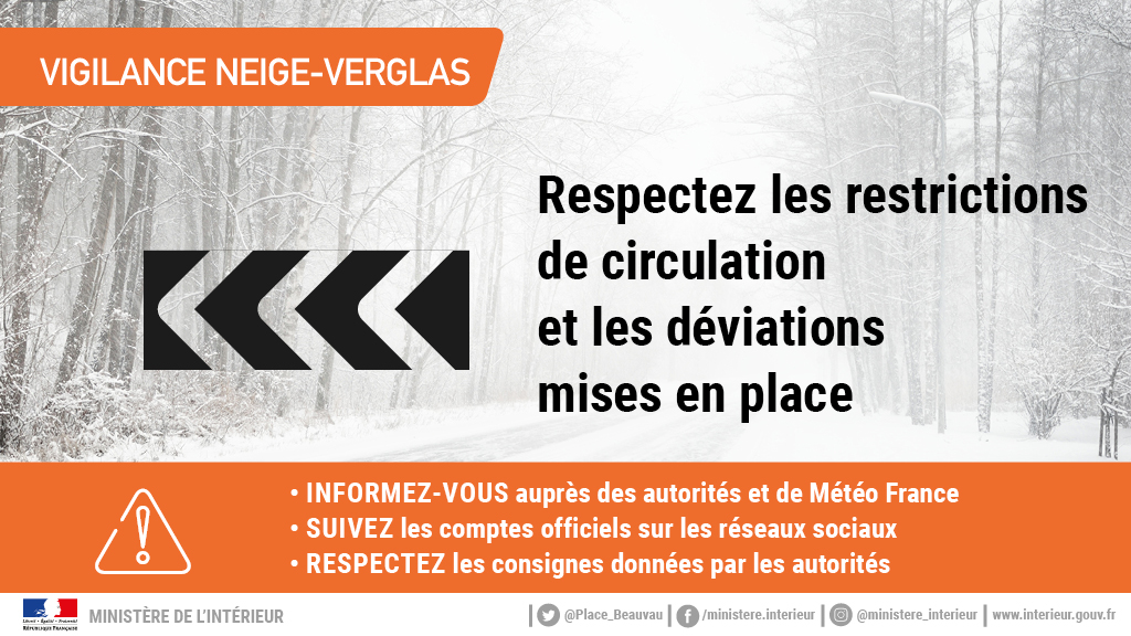 Prefet57's tweet photo. ⚠️[VIGILANCE ORANGE NEIGE-VERGLAS]⚠️
Compte tenu des dernières informations disponibles, Laurent Touvet, @prefet57 suspend les transports scolaires et interurbains pour toute la journée du 14 janvier 2021

Soyez vigilants dans vos déplacements.
https://t.co/Ckxt2sLHUD https://t.co/MMwhzWE9HC