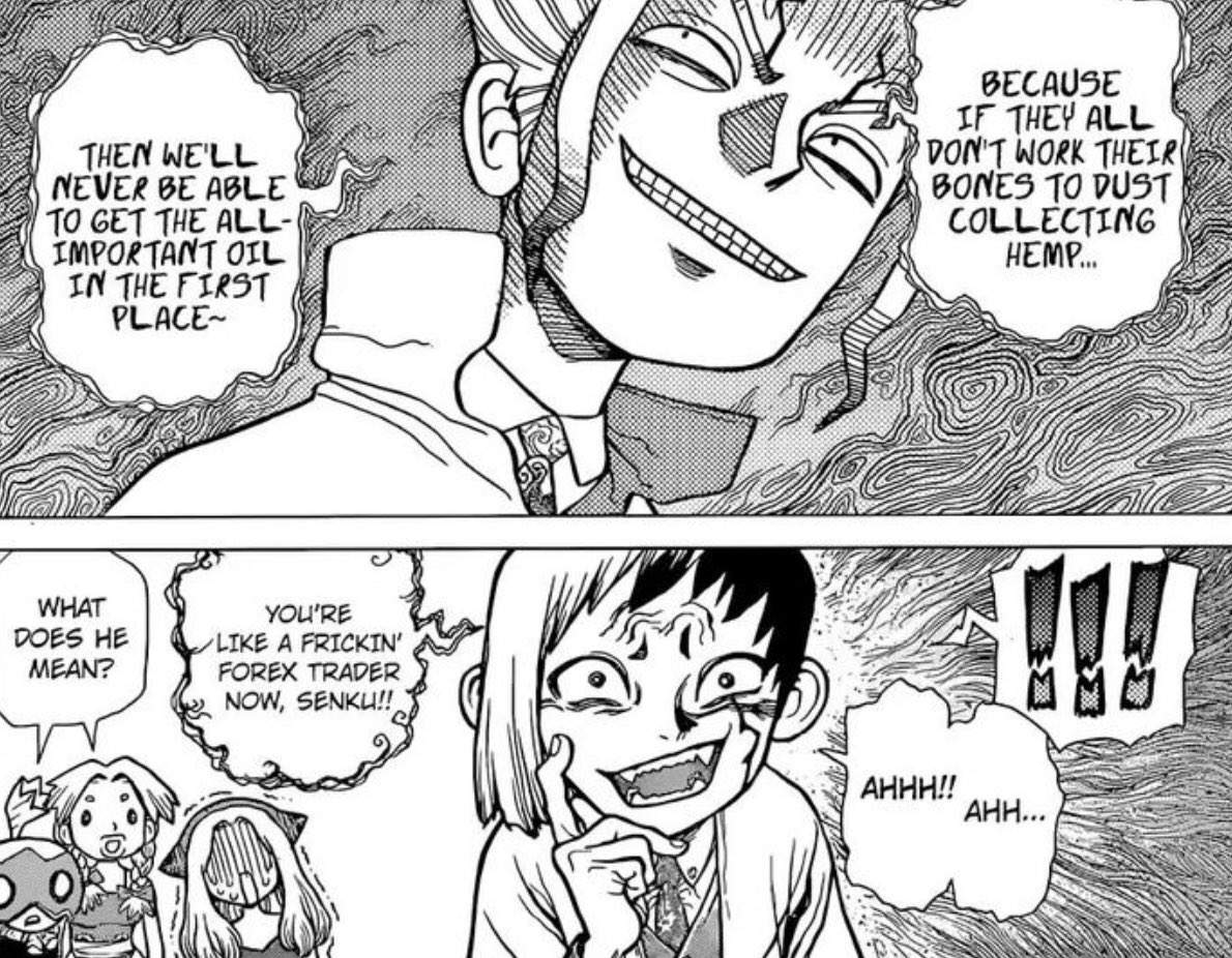 A thread of all Sengen moments/panels