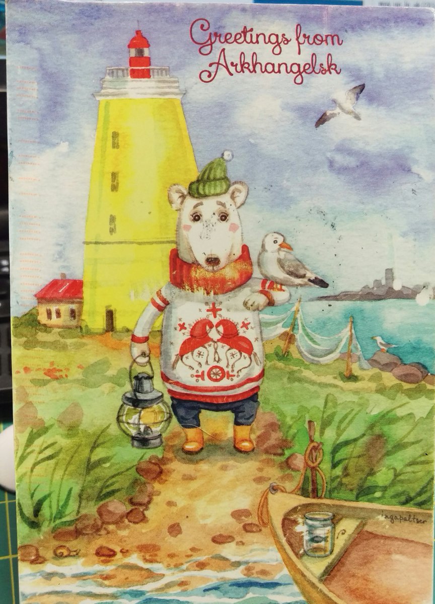 WayUpInAlaska's tweet photo. This cute #postcard arrived from #Russia for our Way Up In Alaska #postcardswap π«
Thank you Leonid!! Have an #Alaska postcard heading your way! π¨
Info on our Pc swap: https://t.co/I9Rii3HQqE
#wayupinalaska #funmail #pcswap #justsayhi #lovetohearfromyou https://t.co/DaSC0rVvDg