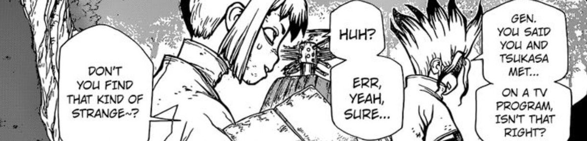 A thread of all Sengen moments/panels