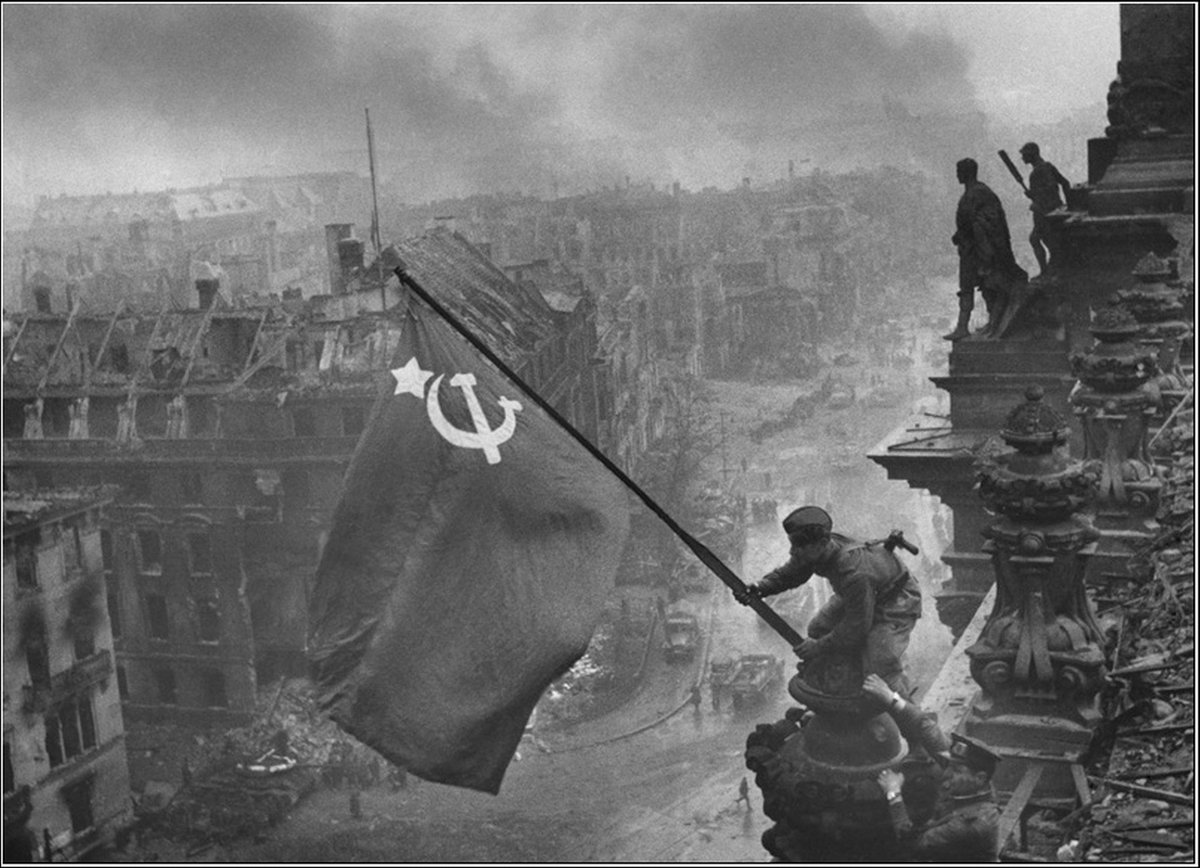 Yevgeny Khaldei, the photographer who took the legendary photo of the Reichstag flag raising and almost all of your favorite WW2 photos.