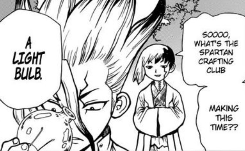 A thread of all Sengen moments/panels