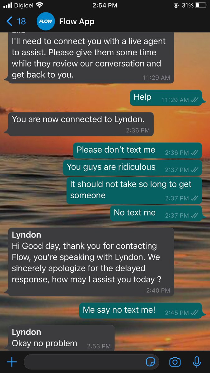 chantieverbless's tweet image. @FLOWJamaica  how can you have a WhatsApp chat and take 3 hours for someone to get help!????????? Please Lowe out WhatsApp!!! You guys are ridiculous!!!!!! #pleaseimprove #whatsappcrap