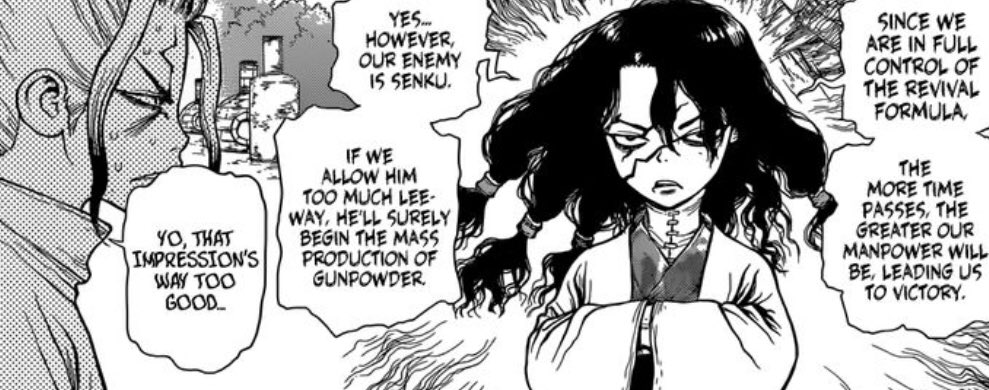 A thread of all Sengen moments/panels