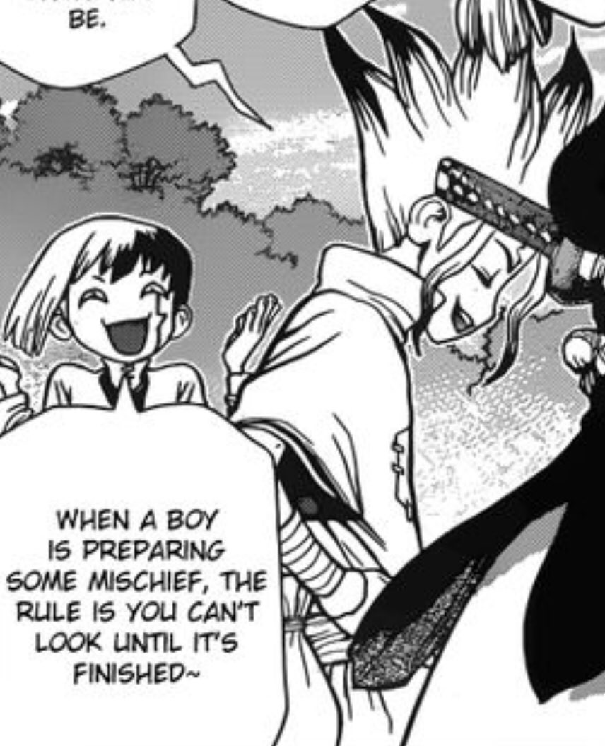 A thread of all Sengen moments/panels