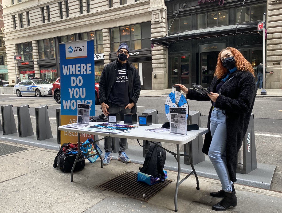 350Park linking up with TSQ very own <a href="/Natdacat5/">Natalie.lendez</a> #Firstnet event traffic pop up shop <a href="/OneNYNJ/">OneNYNJ</a> <a href="/FirstNet/">FirstNet, Built with AT&T</a> <a href="/SmallBizzyBone/">Daariat Vandevere Brooks Sr🦾</a>