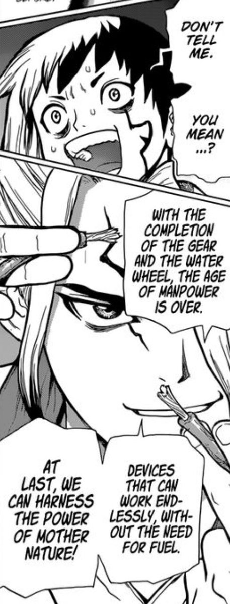 A thread of all Sengen moments/panels