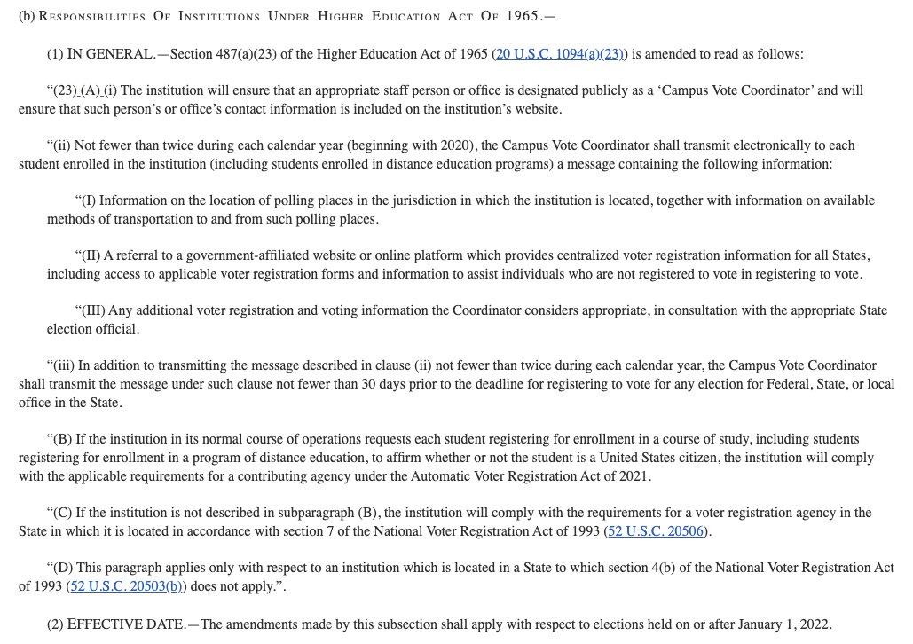 jiwilson1920's tweet photo. Here's a screenshot of some of the language to which this thread refers. Check out the full text at https://t.co/5VnlQfgNll #HR1 #HigherEd https://t.co/gFUuFUGPXw