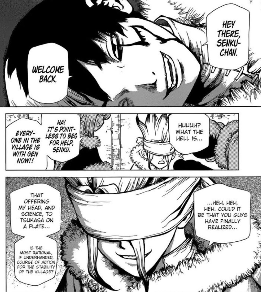 A thread of all Sengen moments/panels