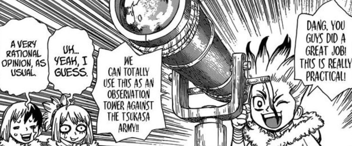 A thread of all Sengen moments/panels