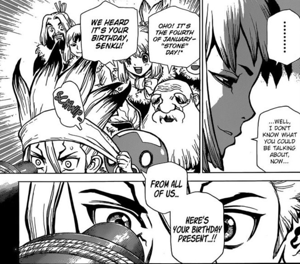 A thread of all Sengen moments/panels