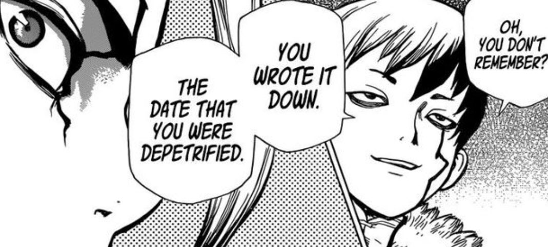 A thread of all Sengen moments/panels