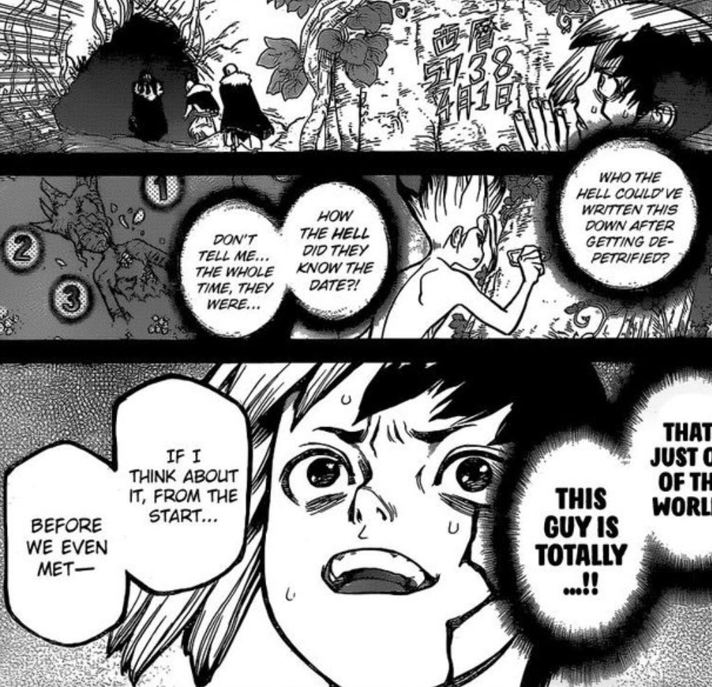 A thread of all Sengen moments/panels