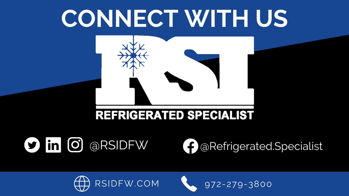 rsidfw's tweet image. ❄️ Connect with us! ❄️
Website: rsidfw.com
Phone: 972-279-3800
Facebook: facebook.com/Refrigerated.S…
LinkedIn: LinkedIn.com/company/rsidfw
Instagram: instagram.com/rsidfw