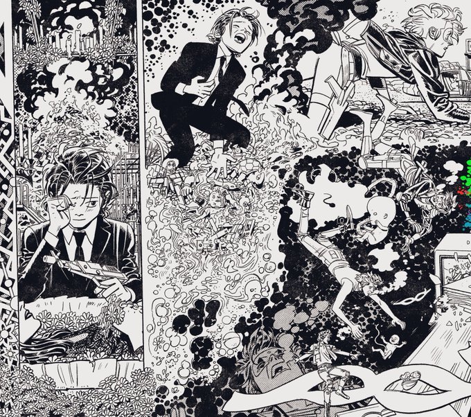 The Fourth issue of #Killjoys #NationalAnthem is out today! There are some nice psychedelic craziness in this issue! 