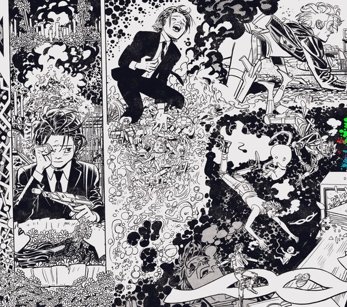 The Fourth issue of #Killjoys #NationalAnthem is out today! There are some nice psychedelic craziness in this issue! 