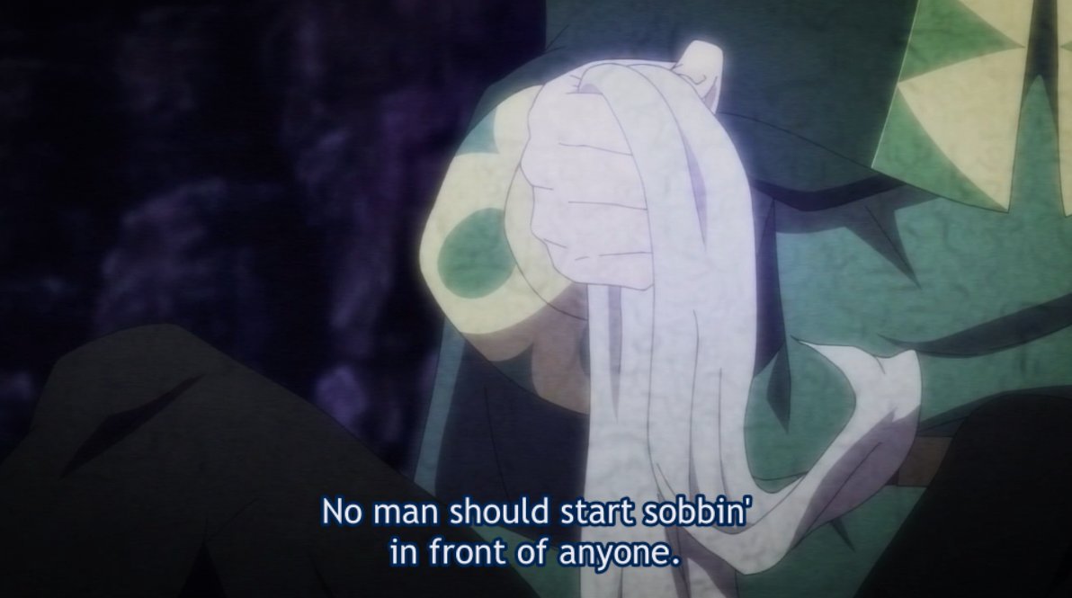 And thus comes Subaru's significance for Otto. Needless to say, somebody actually SAVING him means the world to someone in Otto's shoes. But more than that, the near-death experience made him realize his gratefulness for simply *being alive*, & for the one who granted him that.