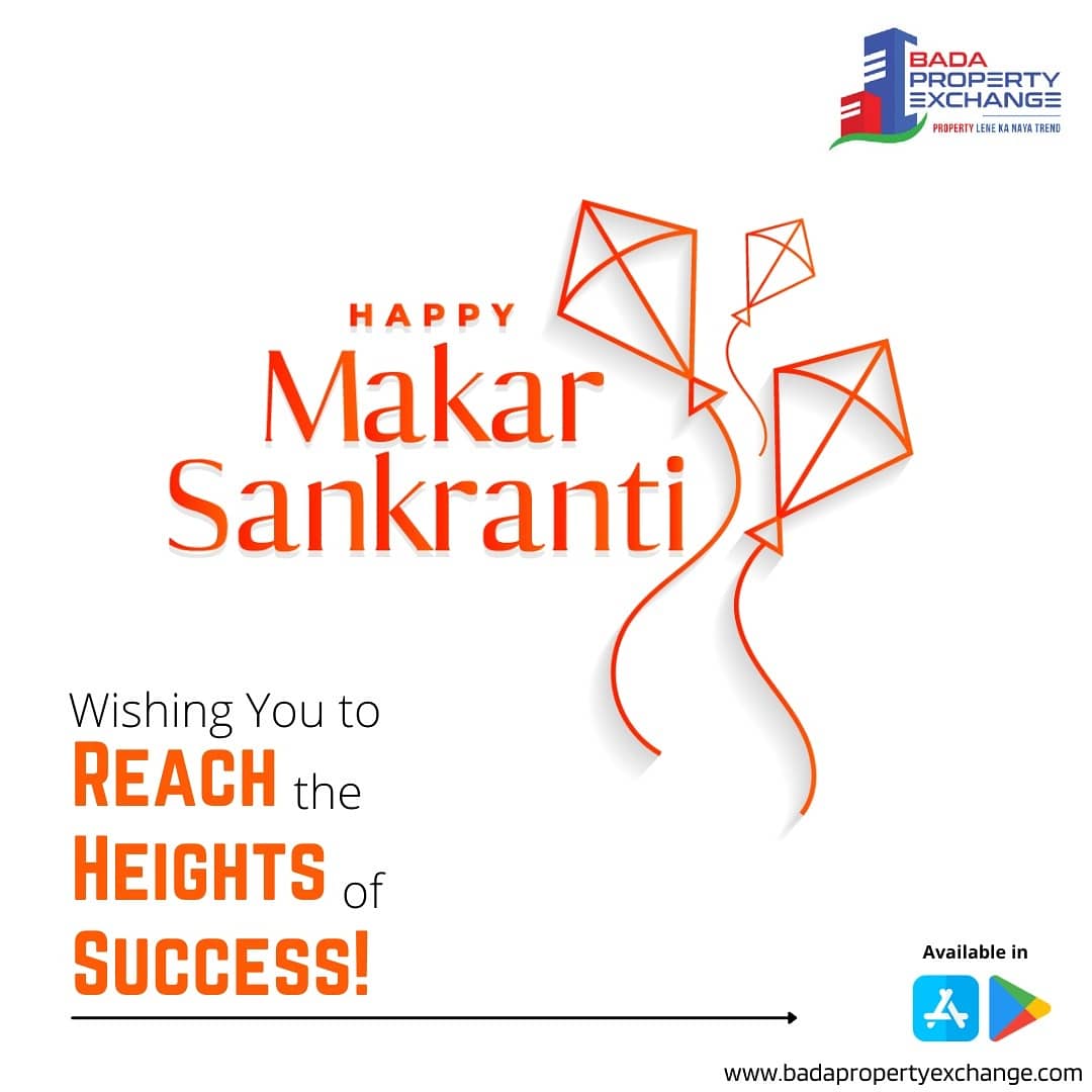 BadaPropertyApp's tweet photo. May this Makar Sankranti fill your life with joy, happiness, and love. Wishing you and your family a very Happy Makar Sankranti.
#badaproperty #realestate #propertyforsale #makarsankranti2021 #propertyapp https://t.co/g3woJkEaHU
