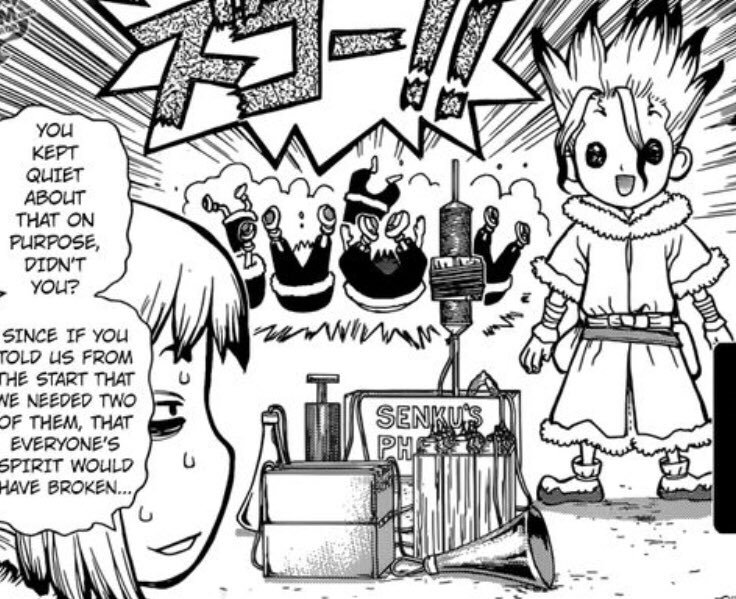 A thread of all Sengen moments/panels