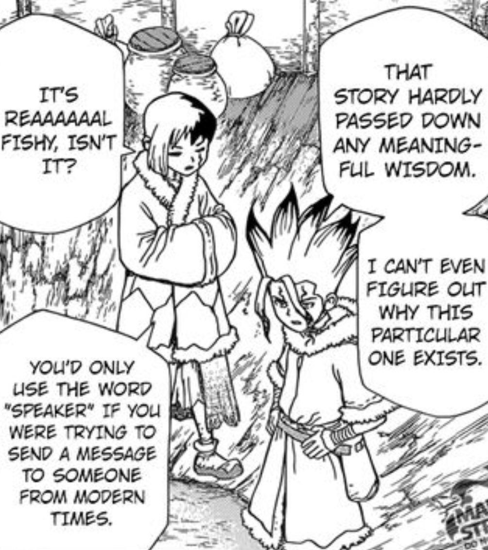 A thread of all Sengen moments/panels