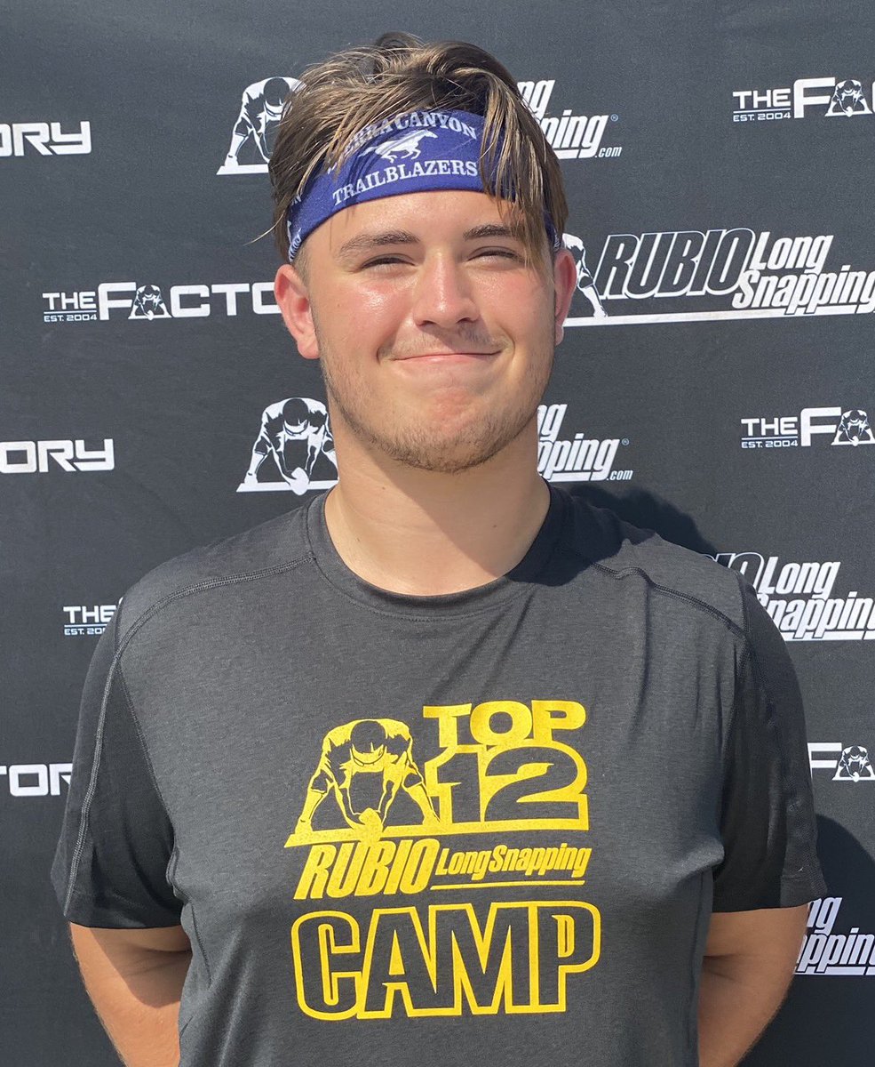 SHOWTIME!!!

Rubio Long Snapper &amp; TOP 12 Camp Invitee Chris Kent (CA, 2021) has picked up an offer to Beloit College! #RubioFamily #TheFactory 

rubiolongsnapping.com/player-ranking…