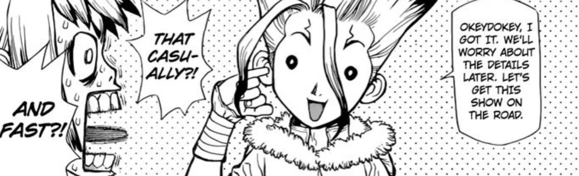 A thread of all Sengen moments/panels