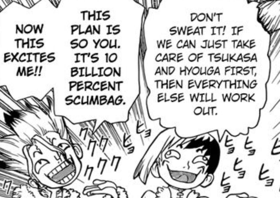 A thread of all Sengen moments/panels