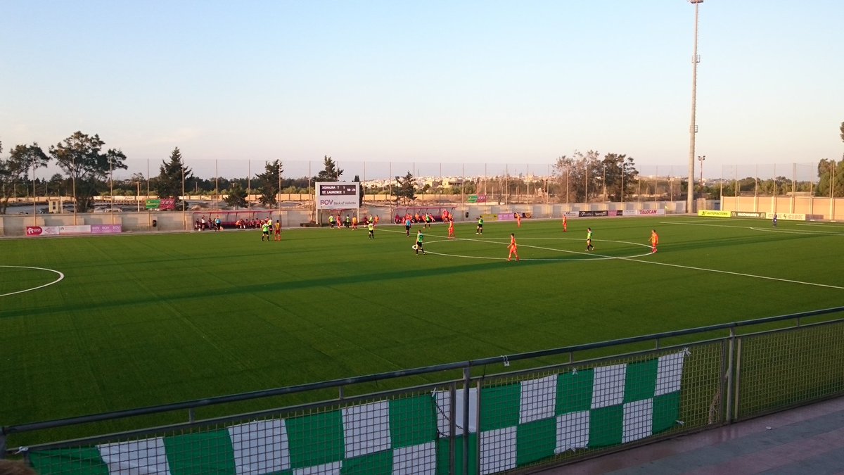 However, we definitely didn't miss any goals at the Maltese FA Trophy double header we went to watch for some unknown reason.