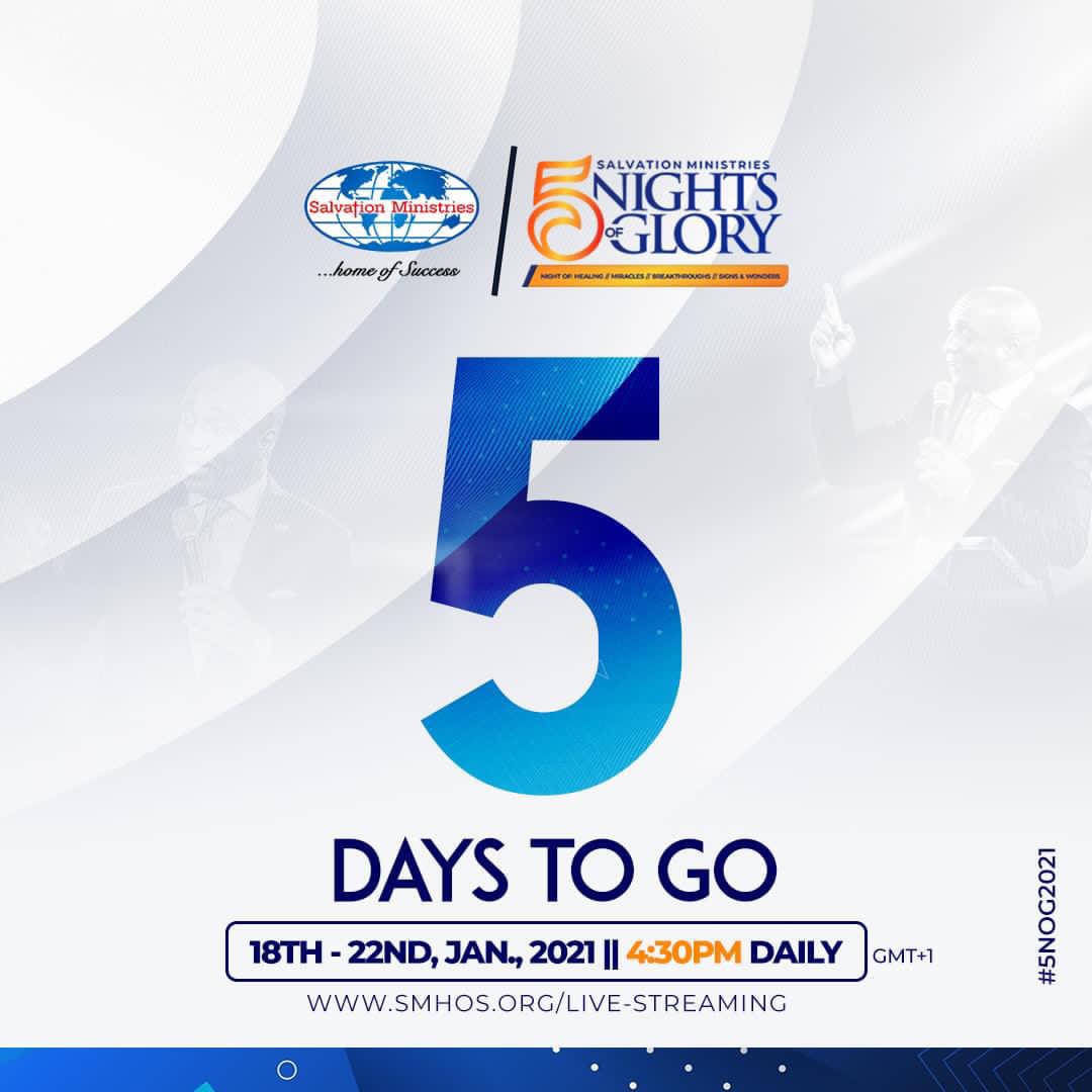 Williams_Nzidee's tweet photo. Wait a Minute! I hope you know this is the final edition of 5Nights of Glory?? And we serve a God who saves the best for last. 
I'm confident it'll be an unforgettable encounter with Jesus because this is definitely going to be the best.
5Days to Go. Get Set. https://t.co/guymmdjDGu