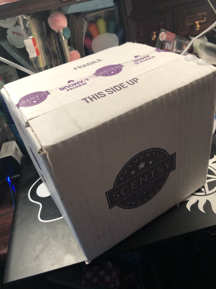 What’s in the BOX?? Find out now at facebook.com/hayleybaultsce… #scentsy #scentsyconsultant #scentsylife #scentsywarmer #fragrance #wax #homedecor #scentsywax #scentsysnapshot #scent #homefragrance #home #warmers #waxboss #scentsyindependentconsultant #scentsygirl #scentsybars