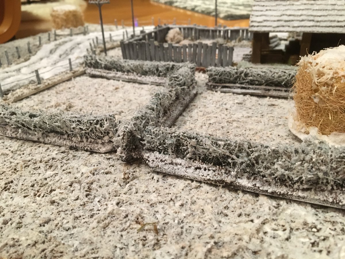 I put bits of moss on the base then SSF. It's coming together. A couple more test photos.