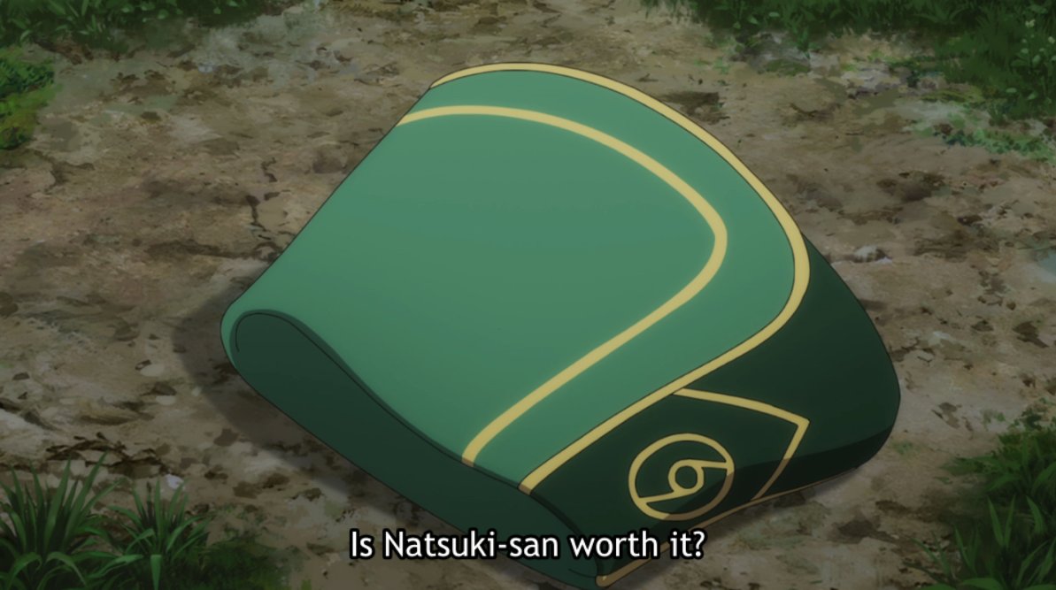 It was cool to see an outside perspective of Subaru (beyond Emilia or Rem's POV).Ram is also seemingly going against Roswaal, following her own agenda, even going as far as to face off against Garf for it. What could be the reason?