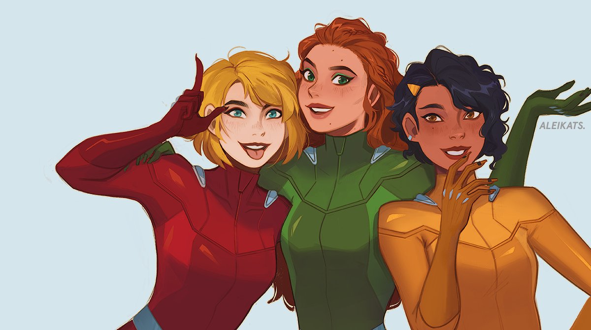 Totally spies.....stuff _(:3」∠)_ 