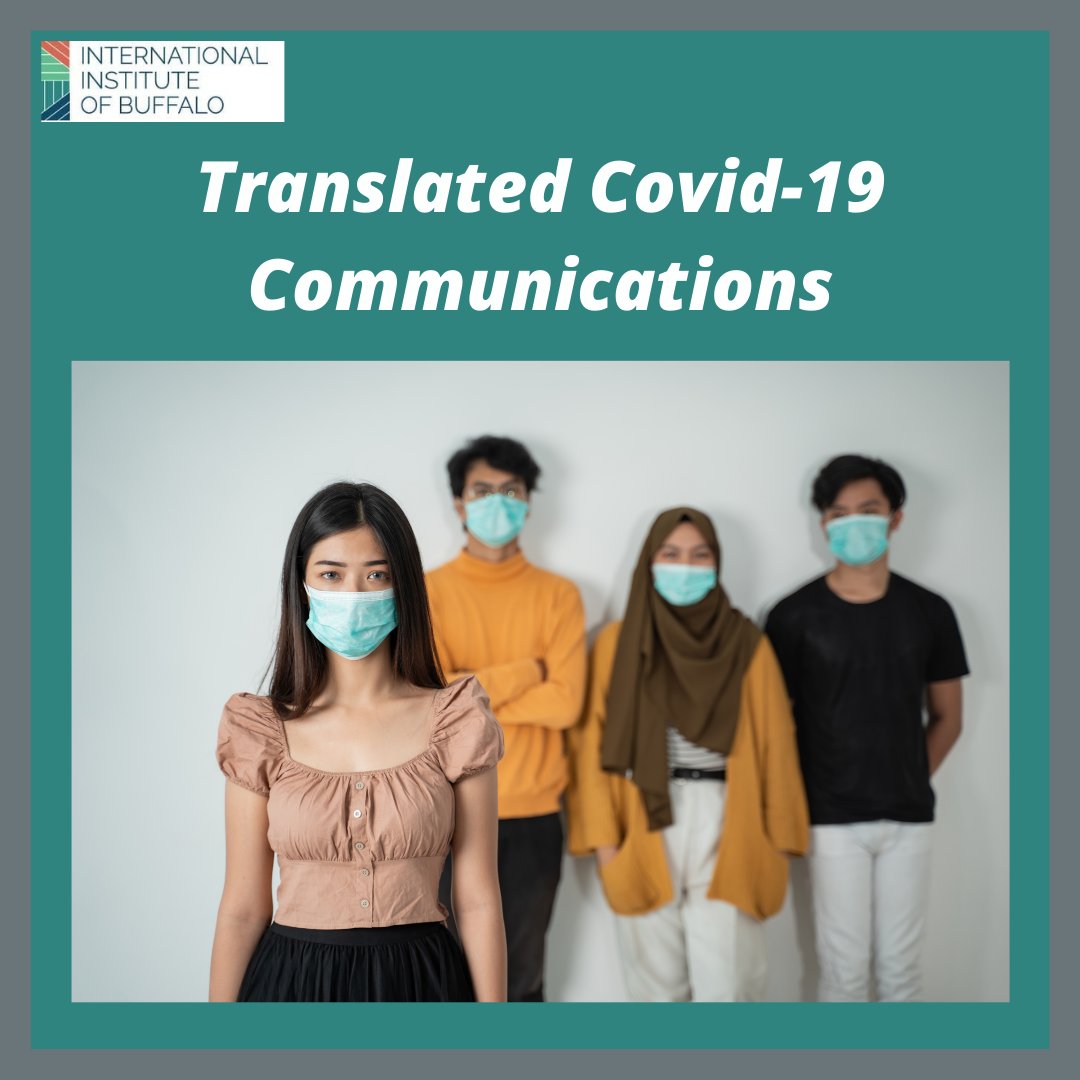 IIBuff's tweet photo. In an effort to keep our community safe, we've been collaborating with The Erie County Department of Health to have essential Covid updates translated into 14 languages.
⠀
Please spread the link to our translated content and help us stop the Covid spread! https://t.co/llC4hFVGx1 https://t.co/WIYwwhdTni