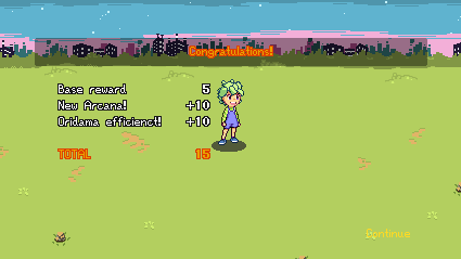 sketchwhale's tweet photo. Worked on victory screen. Right side is new. WIP, blah blah blah.

#gamedev | #indiedev | #oricana https://t.co/4pWP5bEM9C