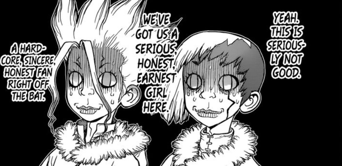 A thread of all Sengen moments/panels