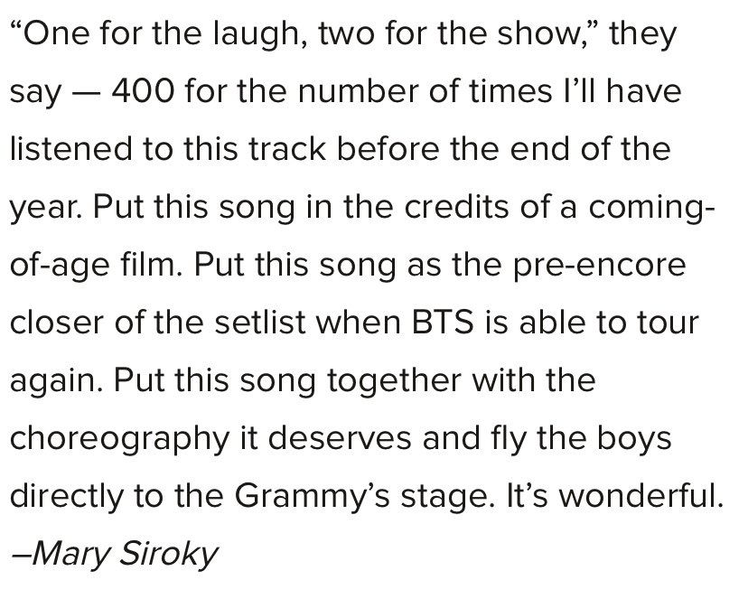 j-hope continued to have songwriting success in 2020 with his genius submission to BE, "Dis-ease", to which he is the main writer, and co-producer. The track was praised by music critics and added to multiple year-end "Best of" lists and critic's playlists. 5/7 #jhope  #제이홉