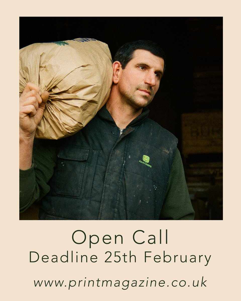 OPEN CALL For Issue 05 Now LIVE❗️

All information on how to submit is on our website printmagazine.co.uk 
Good Luck!! 📸