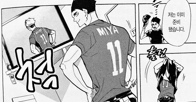 imagine atsumu's thought process for choosing that number he must've felt so happy and comforted to have a part of osamu with him on the world stage u sappy lil shit i love you 