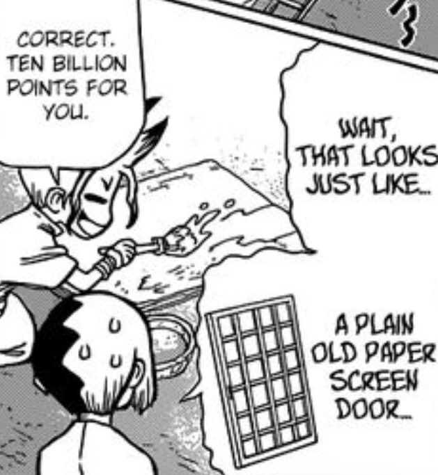 A thread of all Sengen moments/panels